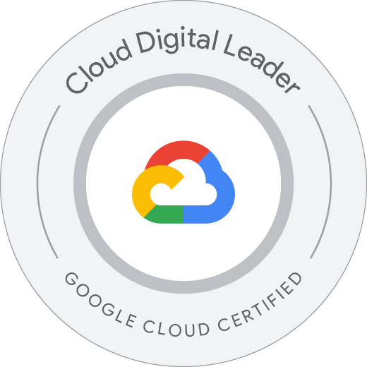 cloud digital leader badge